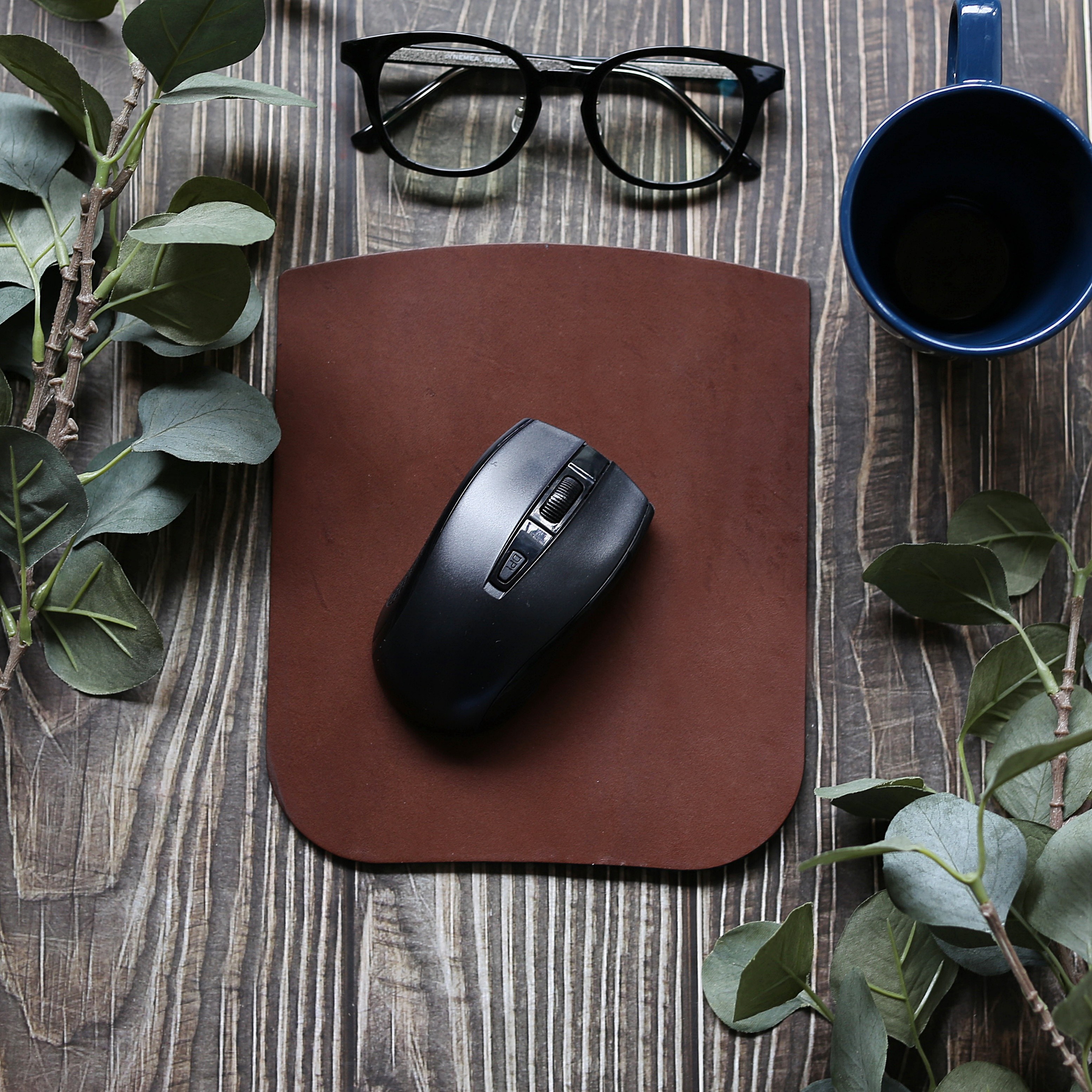 770 천연 가죽 소가죽 고급 마우스 패드 노트북 손목 두꺼운 사무용 컴퓨터 24,500원