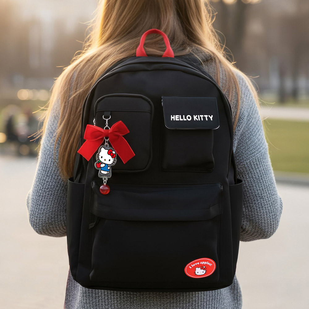 키티백팩 산리오 헬로키티 데일리 백팩 애플 배낭 소풍가방 학생 책가방 학원 가방 44,500원