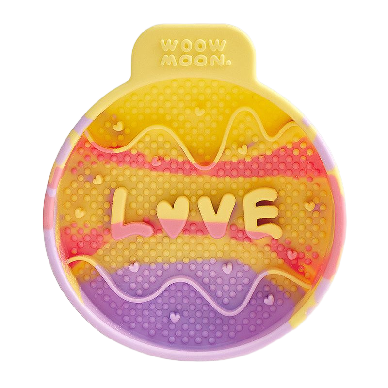 리문 반려동물 실리콘 슬로우식기 강아지 고양이 급체방지 귀여운 밥그릇, 1개, 노랑얼룩 23,800원