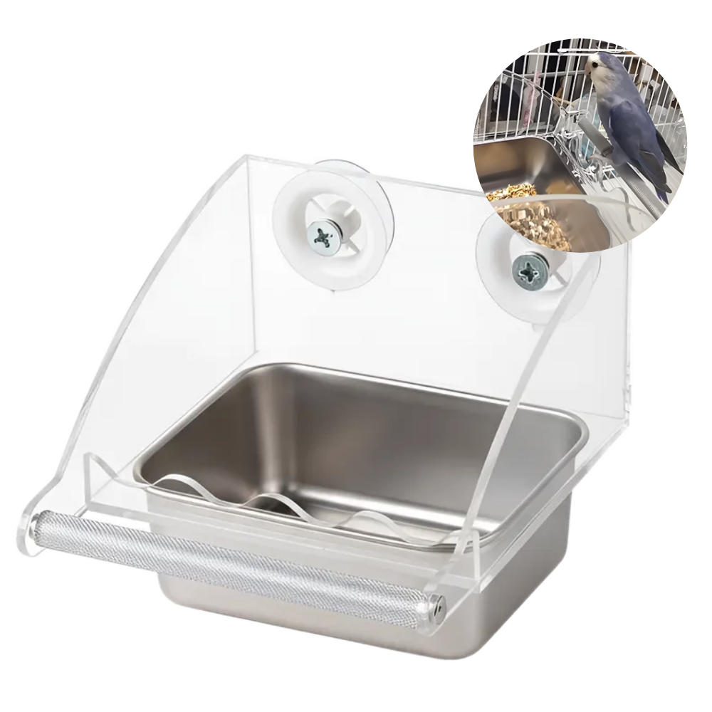 LETOJ 앵무새 깔끔 식기, 1개, 깔끔식기스텐 14,600원