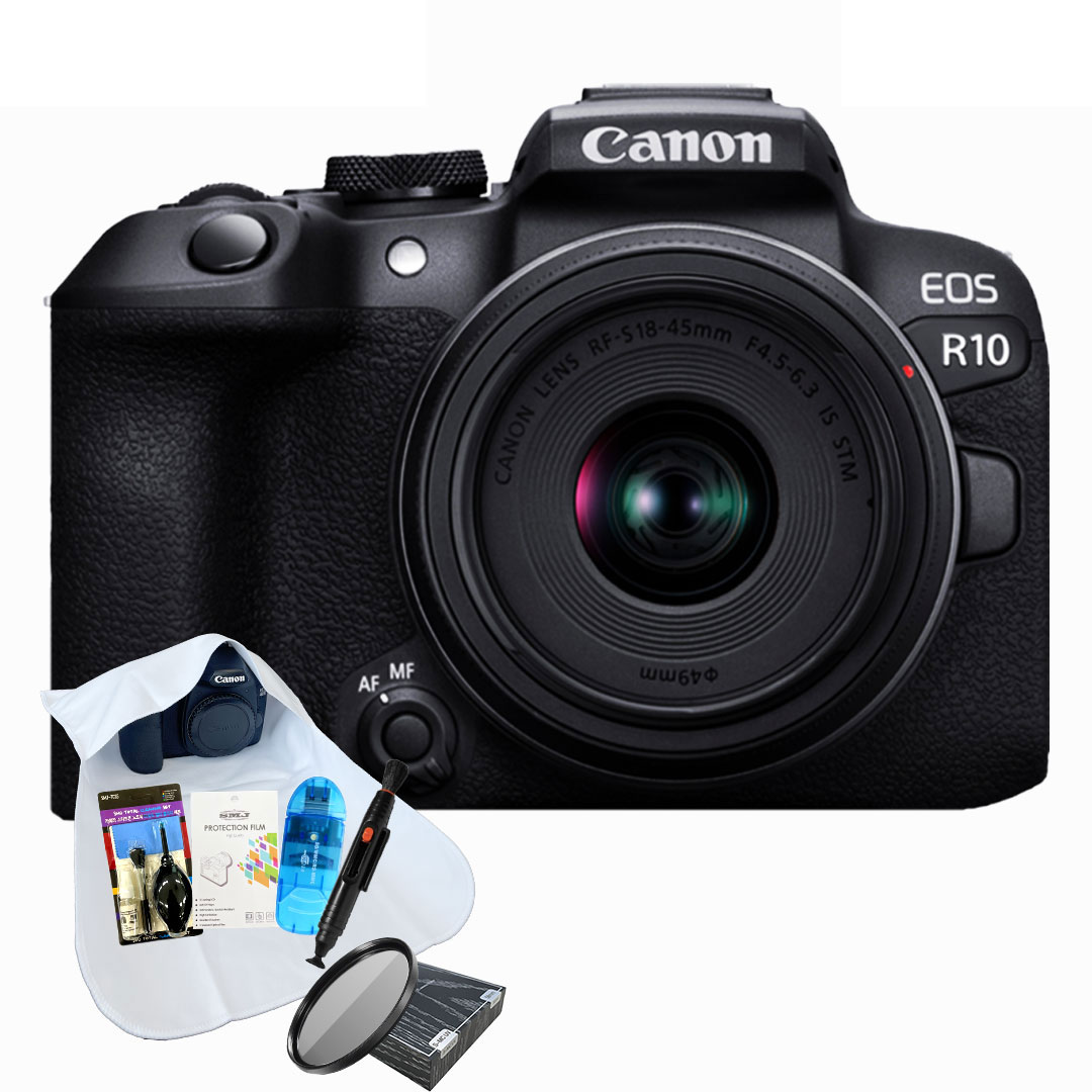 포토리뷰이벤트 캐논 EOS R10+RF-s 18-45mm IS STM KIT+렌즈클리닝펜+액정보호필름+융+청소도구+리더기+ MCUV 필터/WJK 1,230,000원