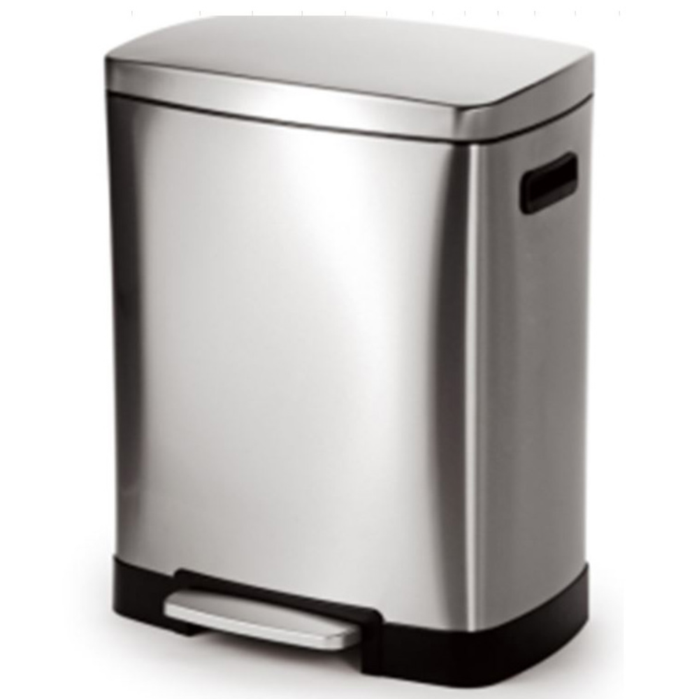 여이레 댐퍼 스텐레스 사각 휴지통 50리터, 1개 95,000원