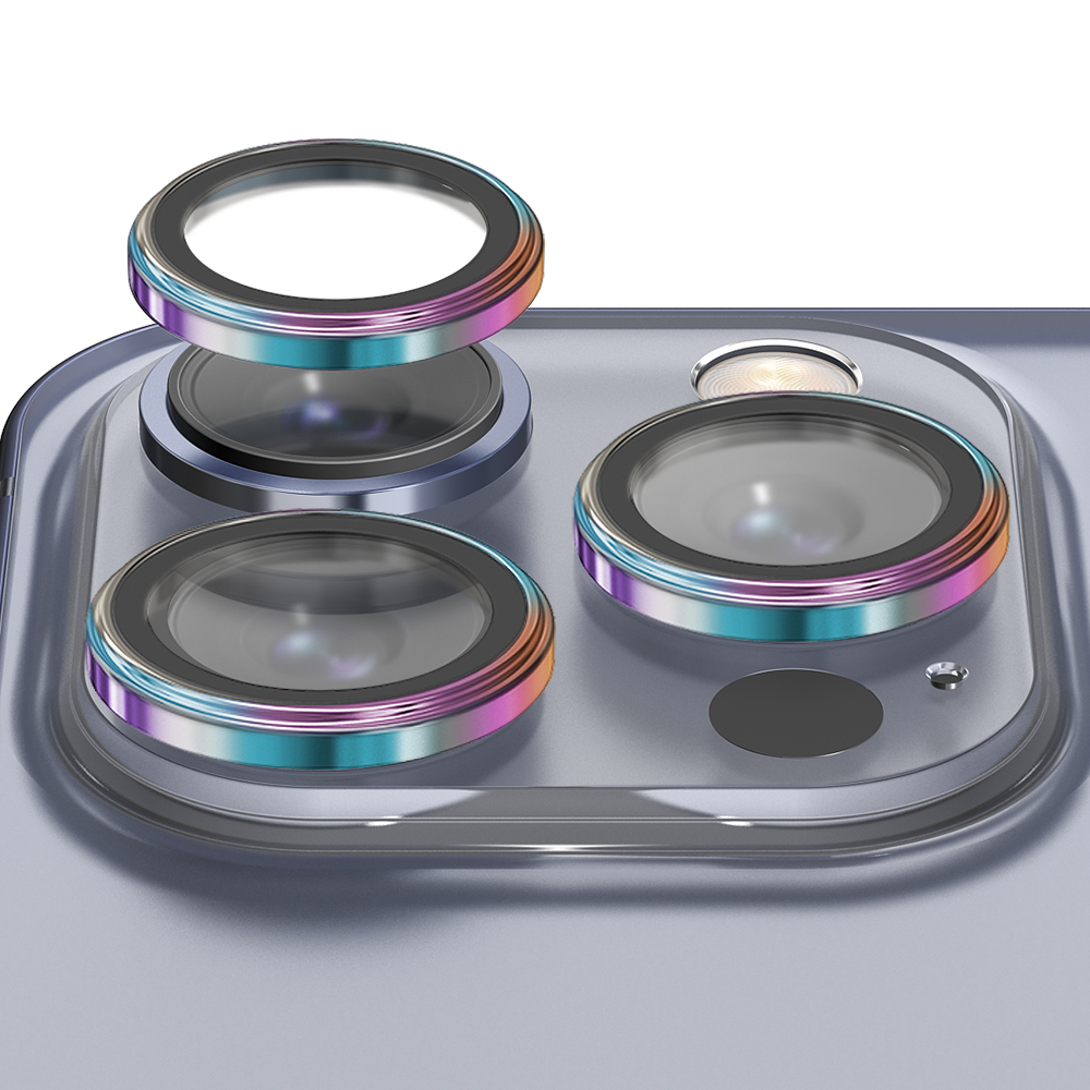 고부기 카메라 메탈링 렌즈 강화유리 액정보호필름 레인보우 2p 세트 19,700원