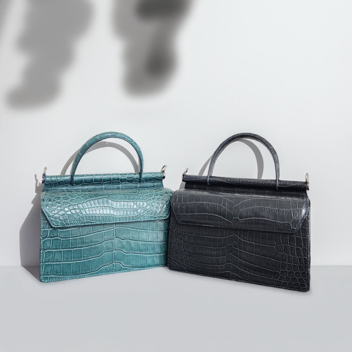 잘모이 리얼 크로커다일 아르케 핸드백 여성 악어가죽가방 악어백 토트 크로스백 1,198,000원