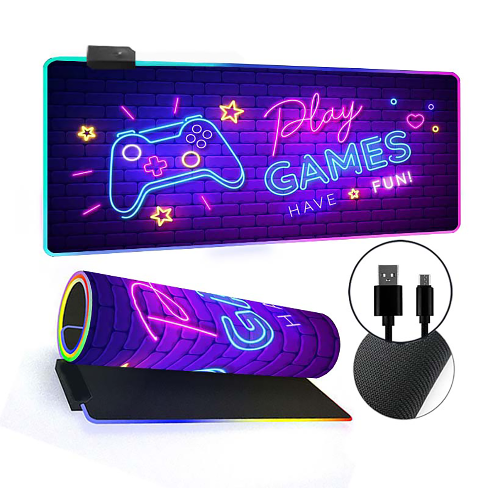 라나야 RGB LED 커스텀 마우스 키보드 장패드 80 x 30 cm 17,900원