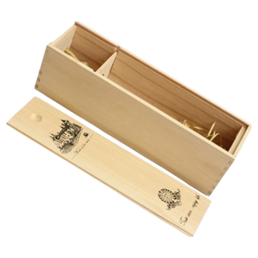 사인포스트 원목 와인 케이스 35 x 10 x 10 cm, 오동나무 type-1, 1개 7,260원