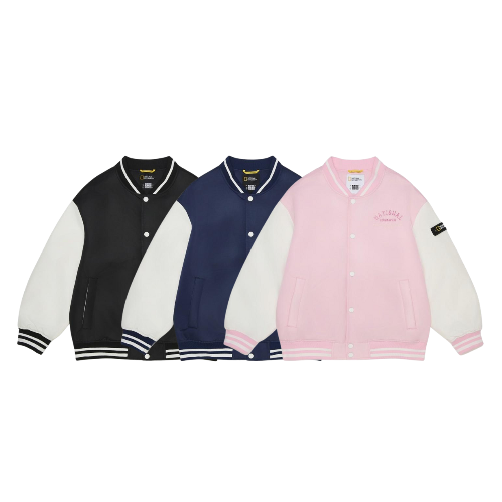 2026 SS 내셔널지오그래픽키즈 KIDS 우븐 베이스볼 패딩 자켓 K261UPD010 159,000원