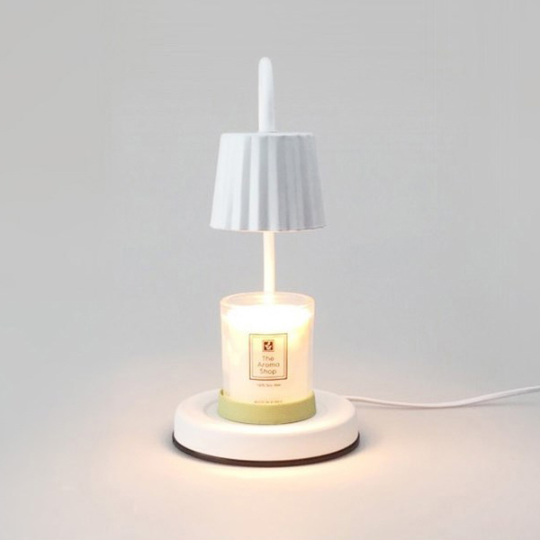 더아로마샵 높낮이 밝기 조절 플랙시블 캔들워머, 화이트 29,900원
