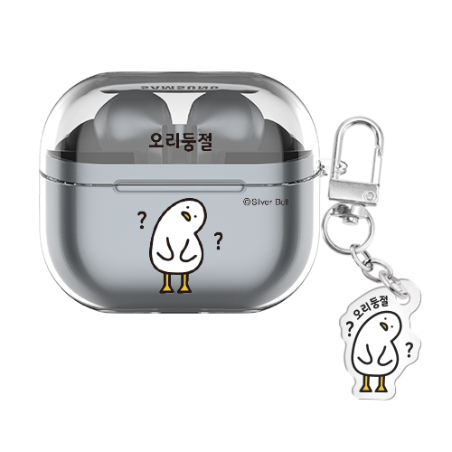 실버벨 귀염뽀짝 시즌3 버즈라이브/버즈3/버즈3프로 클리어 케이스 +아크릴 키링 세트 17,900원