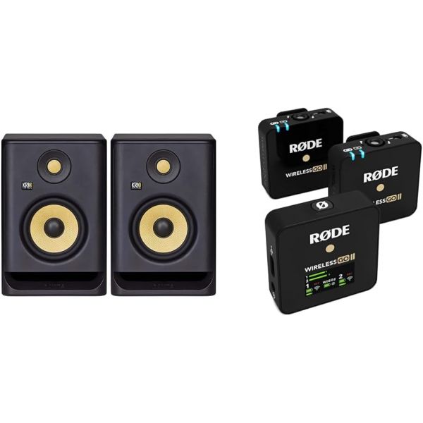 KRK RP5 로킷 5 G4 프로페셔널 바이앰프 파워드 스튜디오 모니터 페어 블랙 1,402,700원