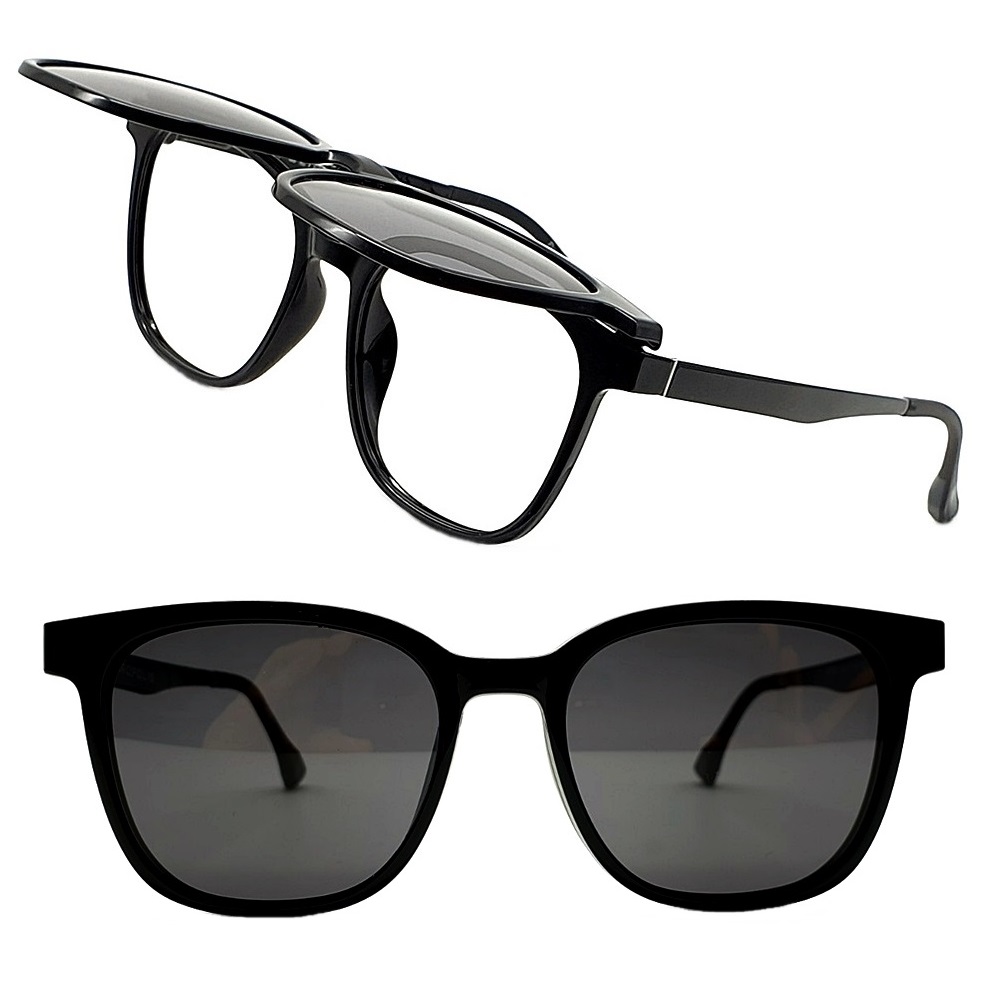 [오늘출발] 편광 클립 선글라스 안경테 클립온 뿔테 안경 54,000원