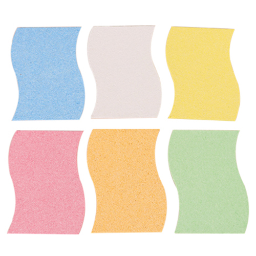 아싸레 S자 펄프 레인보우 스펀지 6종 세트 4,690원