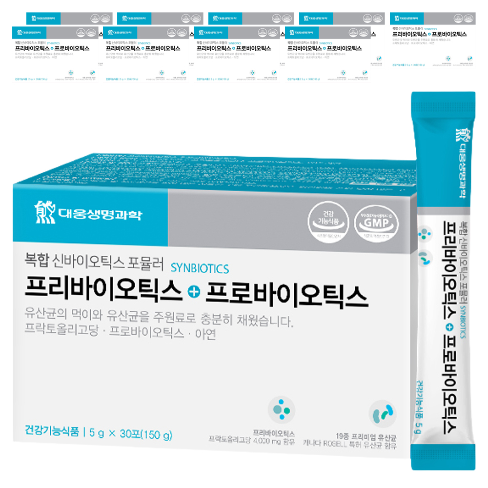 대웅생명과학 프리바이오틱스+프로바이오틱스 유산균 119,820원