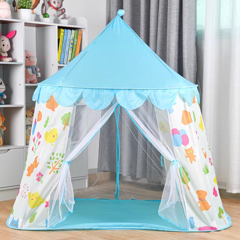 SeekFun 인디언 놀이 텐트 하우스 놀이방 실내 동물 숲 텐트 핑크 블루 18,000원