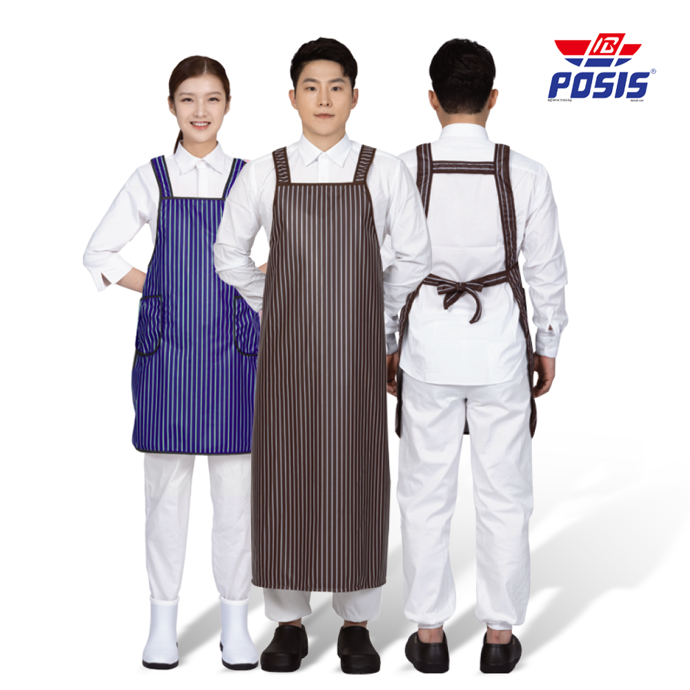 포시스 스트라이프매쉬 앞치마 9,200원