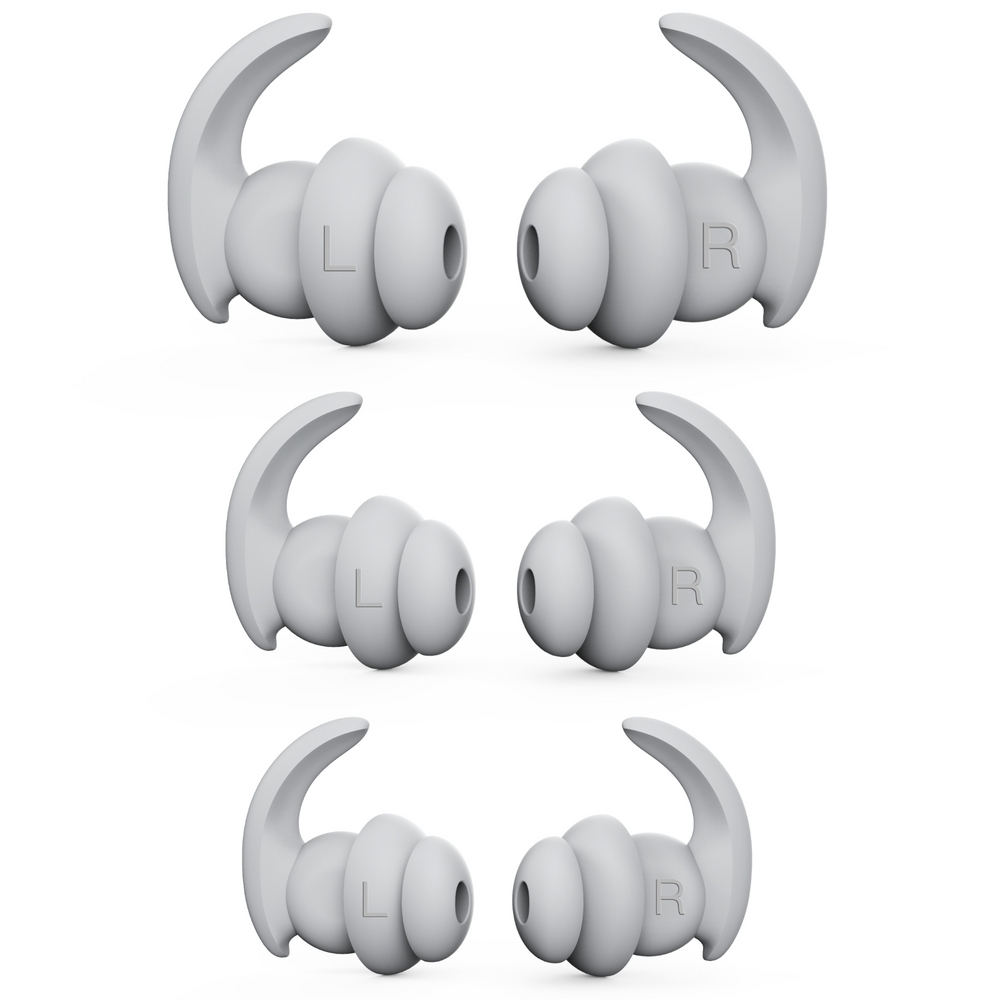 노이즈랩 소음방지 귀마개 실리콘 이어플러그 실버 3세트, 1개 26,900원