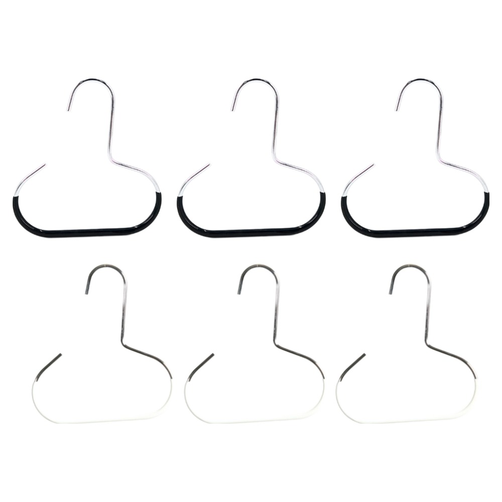 리브리카 만능 다용도 틈새수납 스카프 넥타이 모자걸이 2종 x 3p 세트, 블랙, 화이트, 1세트 4,040원