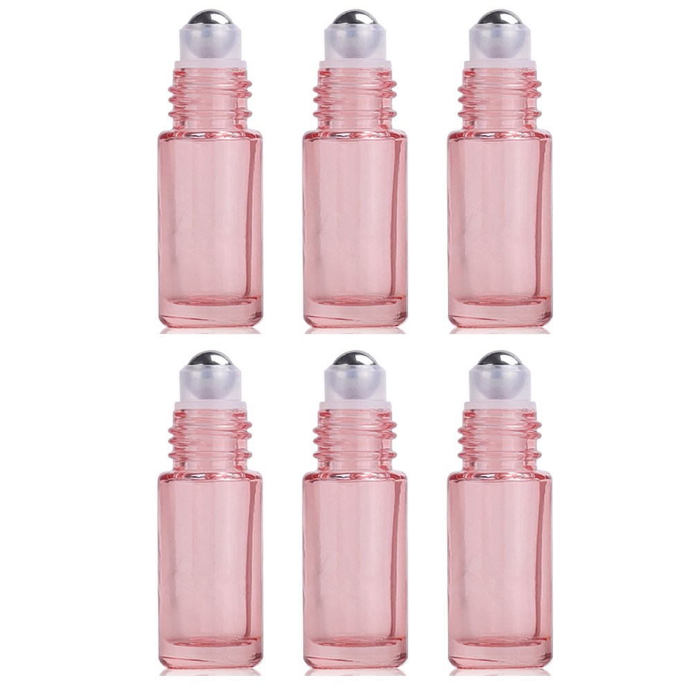 모든유통 5ml 10ml 투명 로즈골드 롤온 공병 미니 롤러볼 향수 용기 6개묶음, 6개, 투명로즈골드 4,800원