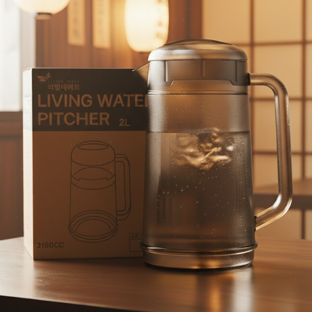 리빙메이트 PC 워터포트, 스모그, 2L, 1개 8,080원