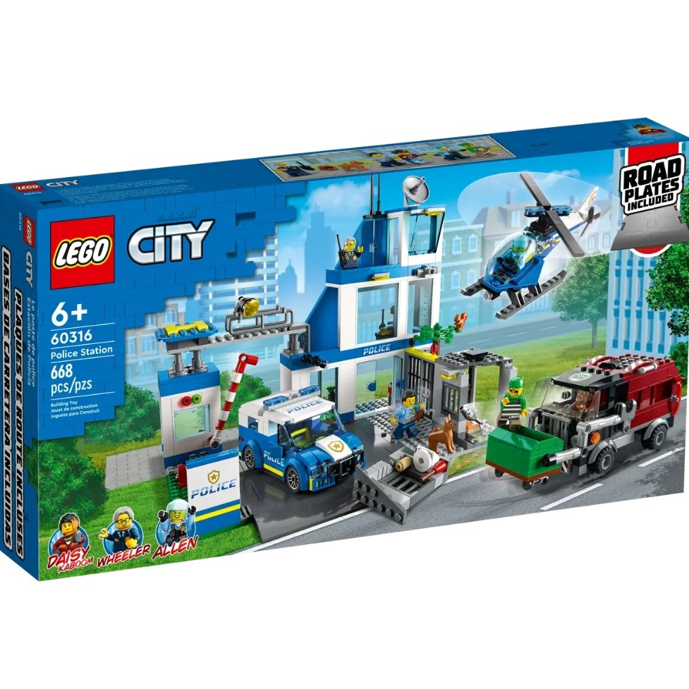 레고정품  레고씨티 경찰서 플레이 세트 136,200원