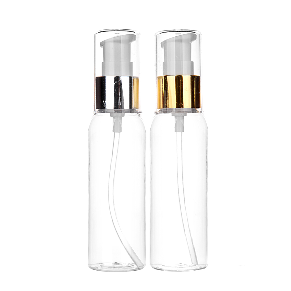 금속에센스용기 20ml 30ml 50ml 60ml 75ml 80ml 100ml 펌핑용기, 투명 실버캡, 1개 1,280원