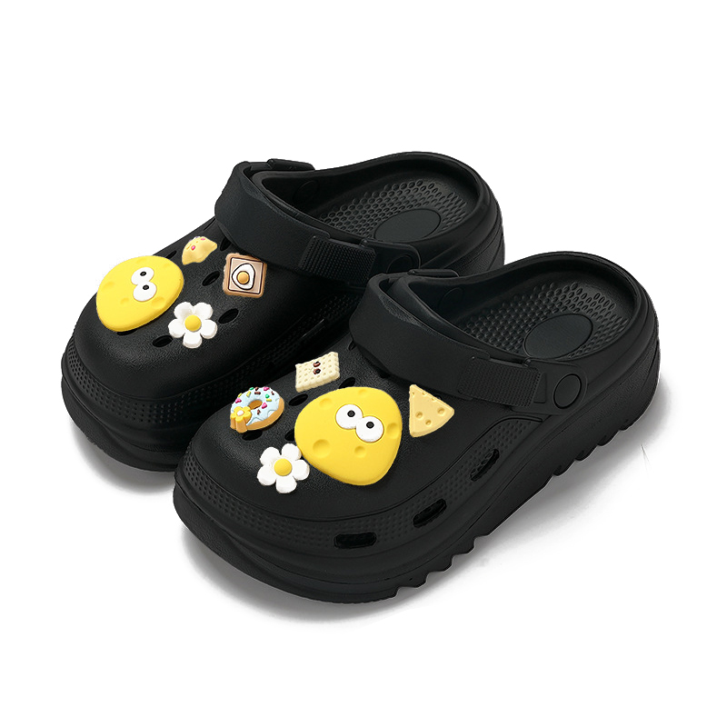 곰돌이샵 치즈파츠 포함 남녀공용 가벼운 EVA 클로그 샌들 슬리퍼 10,790원