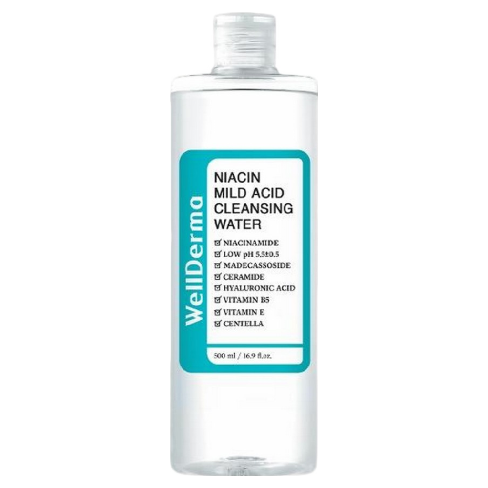 웰더마 나이아신 마일드 애씨드 클렌징워터 500ml 30,000원