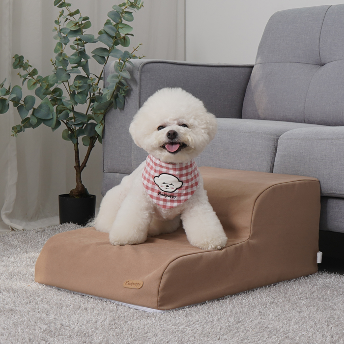 레드퍼피 반려동물 클라우드 2단 펫스텝, 브라운, 1개 23,400원