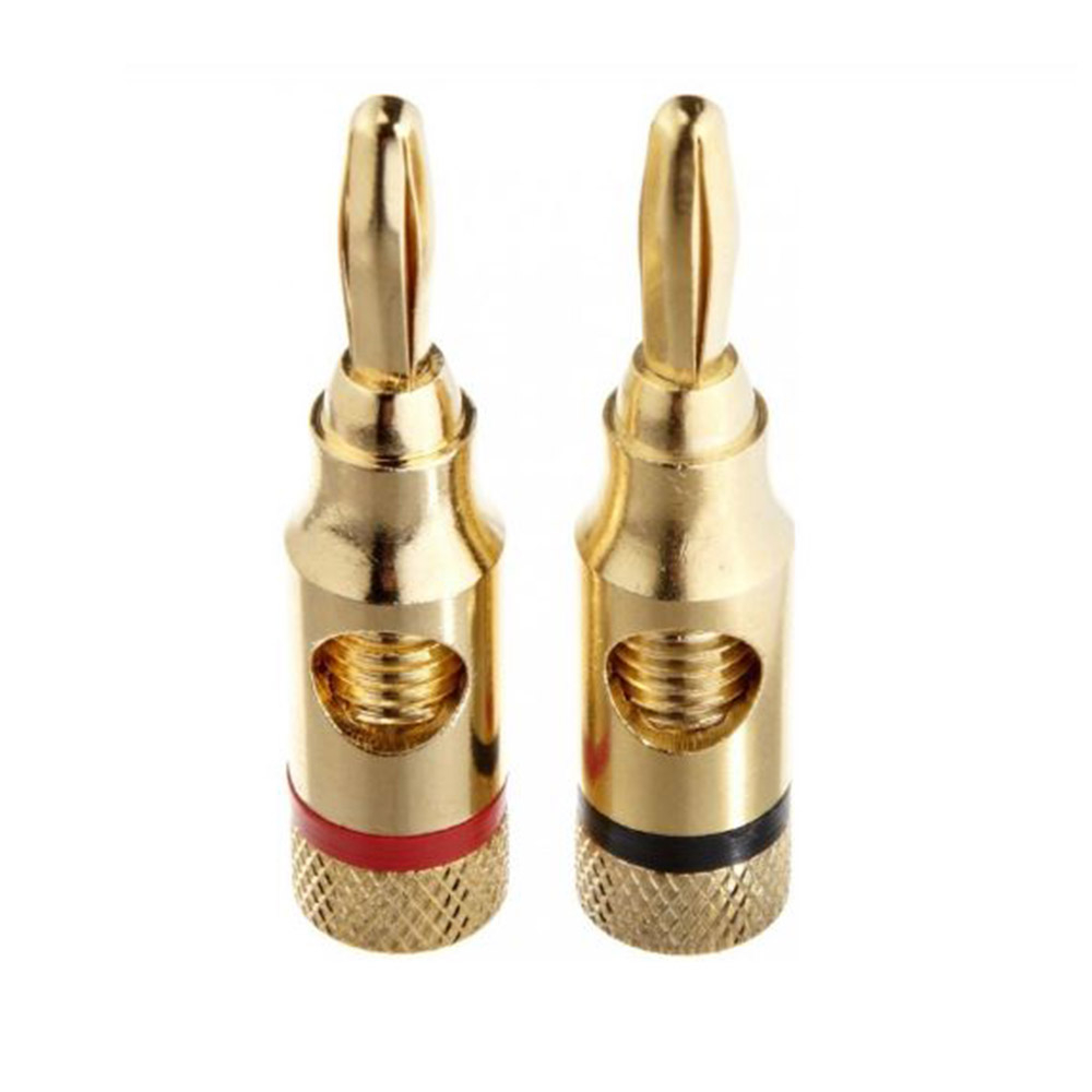 (주)승원전자 24K금도금 바나나플러그 1조2개발송 스피커케이블단자 바나나커넥터 나사형 2,410원