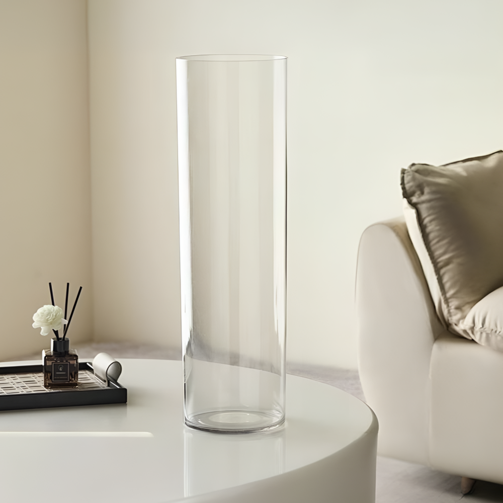 비비드하우스 깨지지 않는 대형 화병, 투명 10,800원
