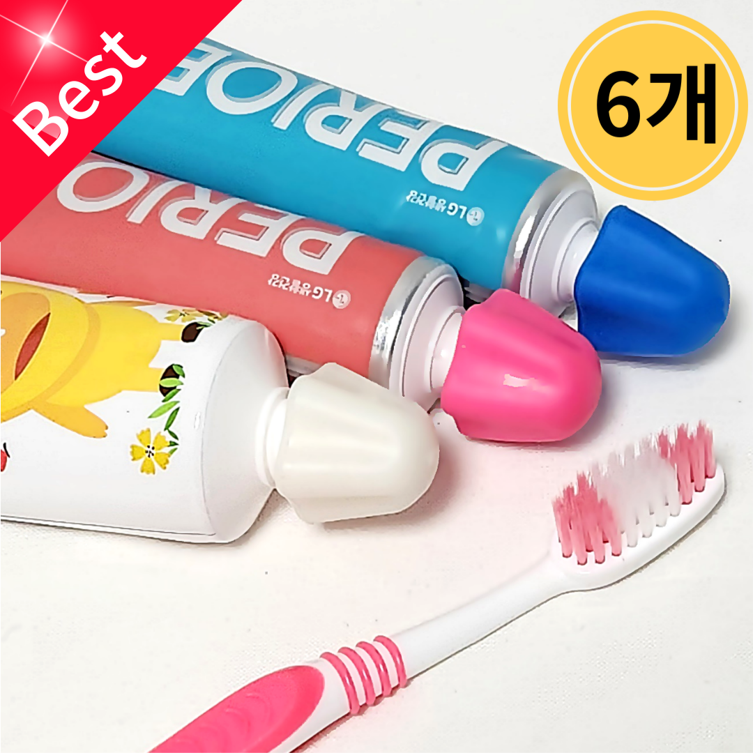 실리콘 치약뚜껑 핸드크림 치약짜개 5,900원