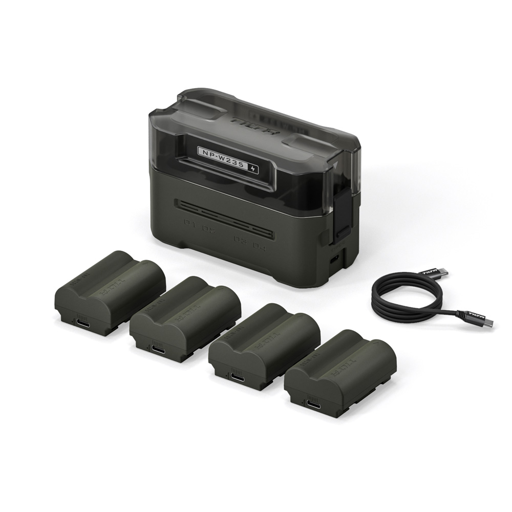 틸타 후지필름 NP-W235 전용 배터리 4채널 호환 충전기 C타입 4배터리팩 키트 TBC-W235-B-GN, 1개, TBC-W235-B-GN 229,000원
