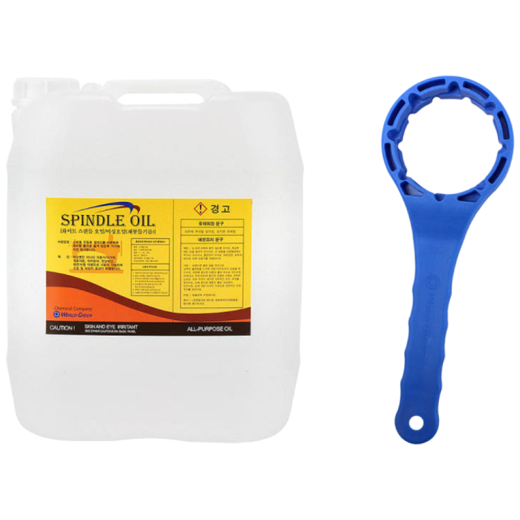 미싱 오일 20L + 양면 말통 오프너 (스핀들 재봉틀용 윤활유), 1세트, 혼합 색상 70,000원
