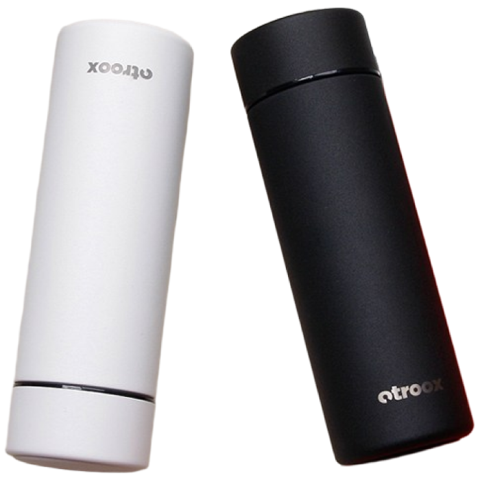 오트룩스 클린 세라믹코팅 스텐 보온보냉 보틀 텀블러 420ml, 1개, 420ml, 블랙 24,800원