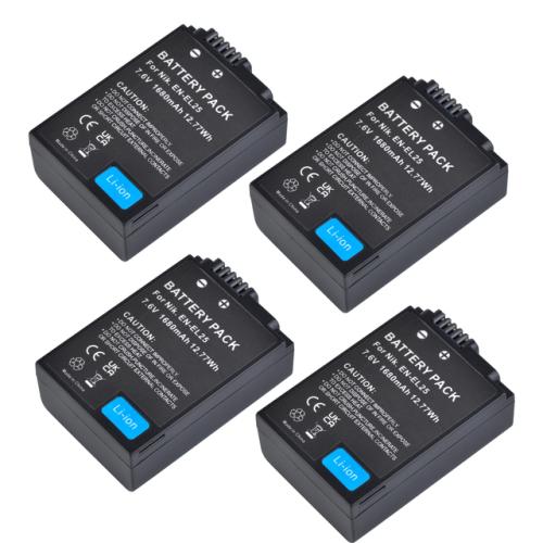 ENEL25 충전식 배터리 및 LED USB 충전기  Z 시리즈 Z50 Z30 ZFC 4241 MH32 디지털 카메라용 1680mAh ENEL25 EN EL25 162,940원