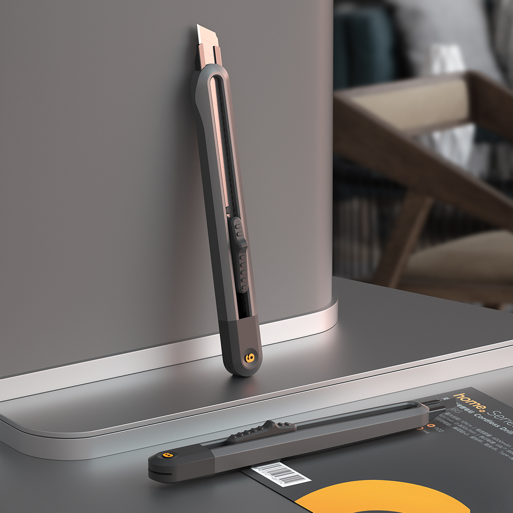 델리 홈시리즈 커터칼 블랙 9mm EHT4009 2,000원