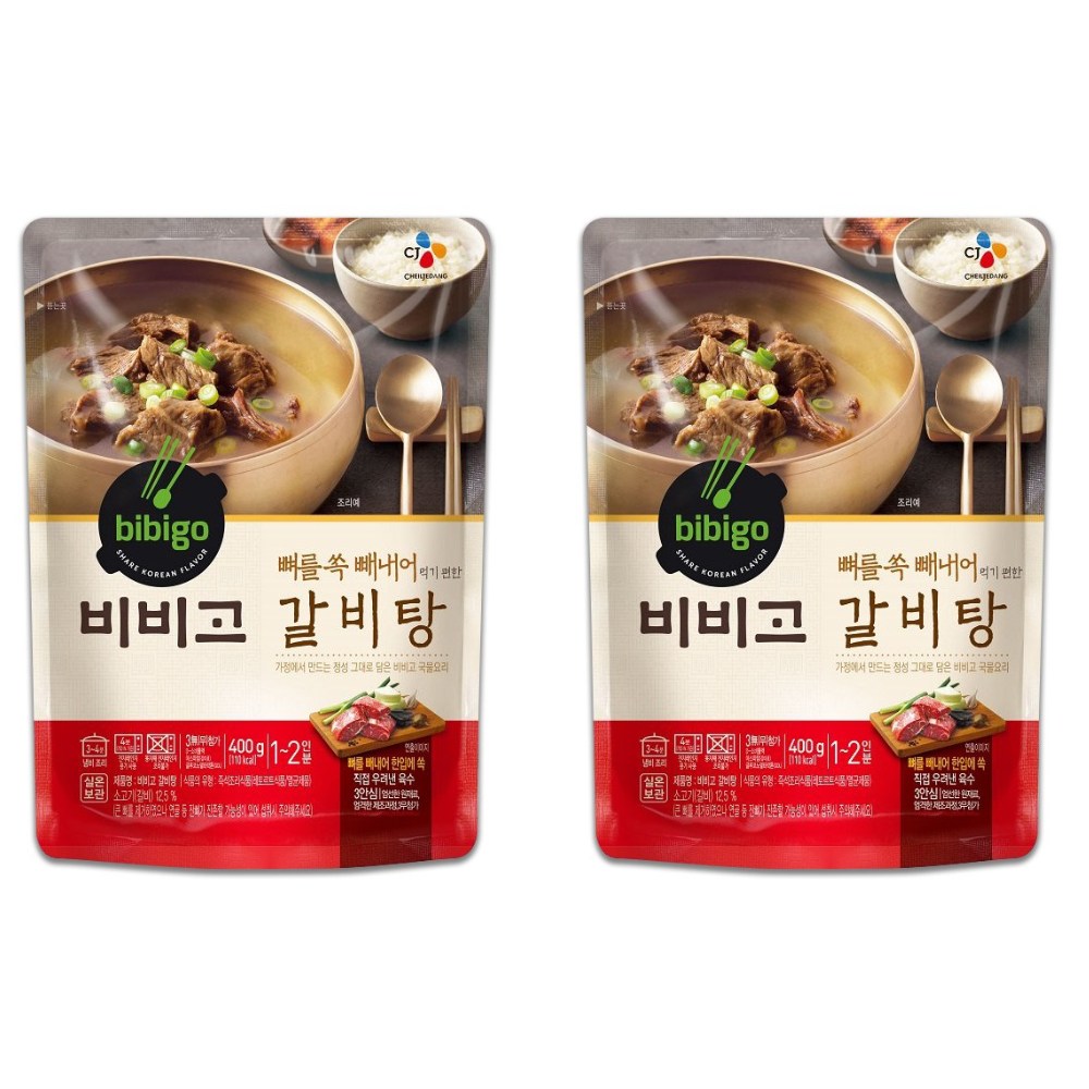 CJ제일제당 비비고 갈비탕 400g 18개 119,000원