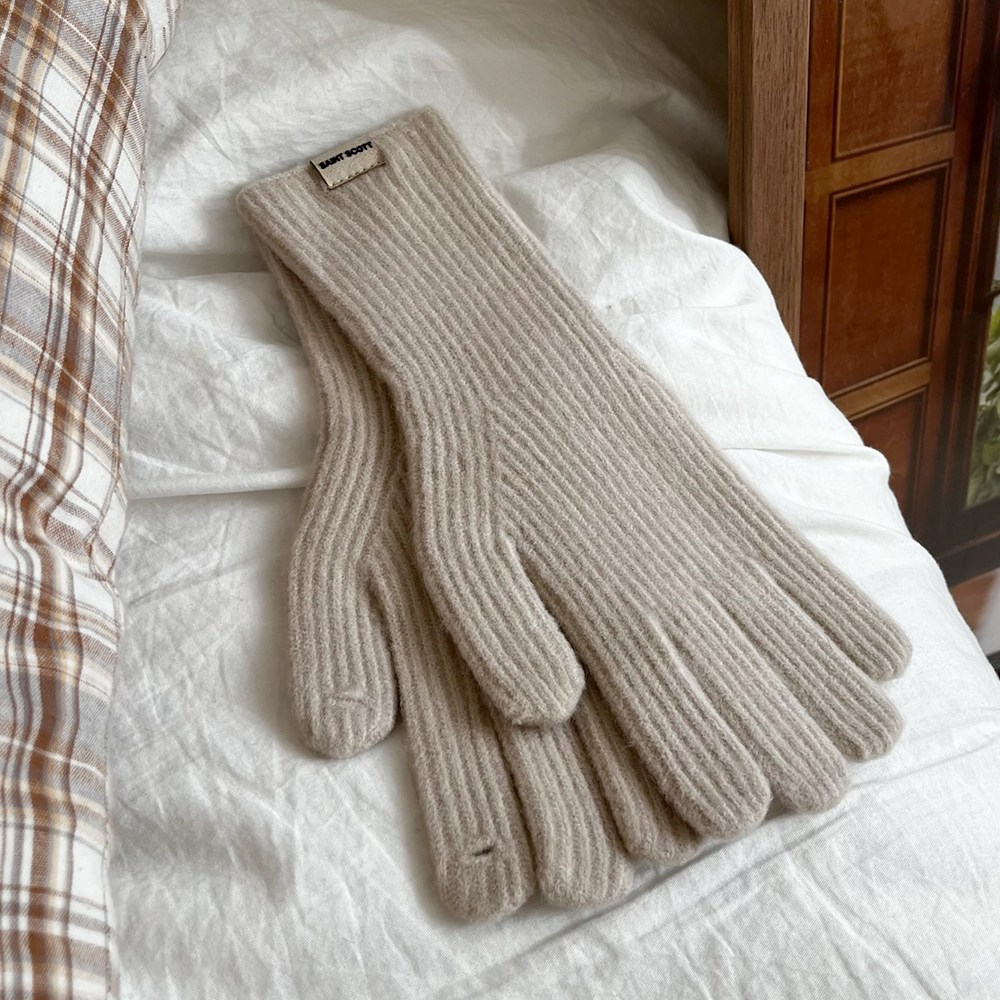 세인트스코트 부드러운 울니트 핑거홀 장갑 G006 18,810원