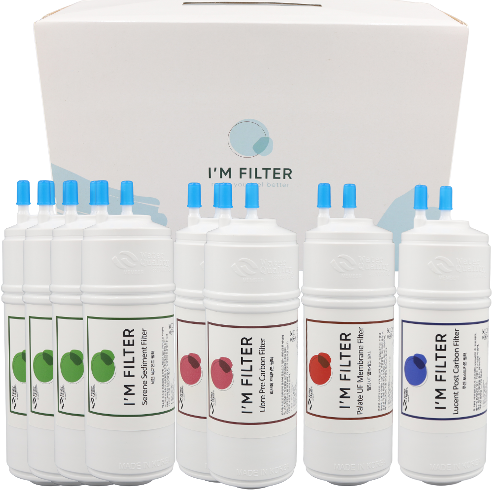 아임필터 쿠쿠 정수기 4단계 호환필터 CP-F601HB 1년세트, 1개, 1년세트 (6인치 4+2+1+1) 39,500원