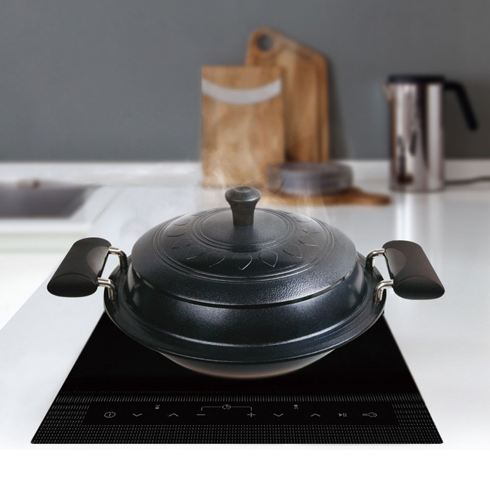 국산 인덕션 가마솥 소형 중형 대형 시골 전통 무쇠 가마솥 누룽지 솥밥 가정용 돌솥 70,500원