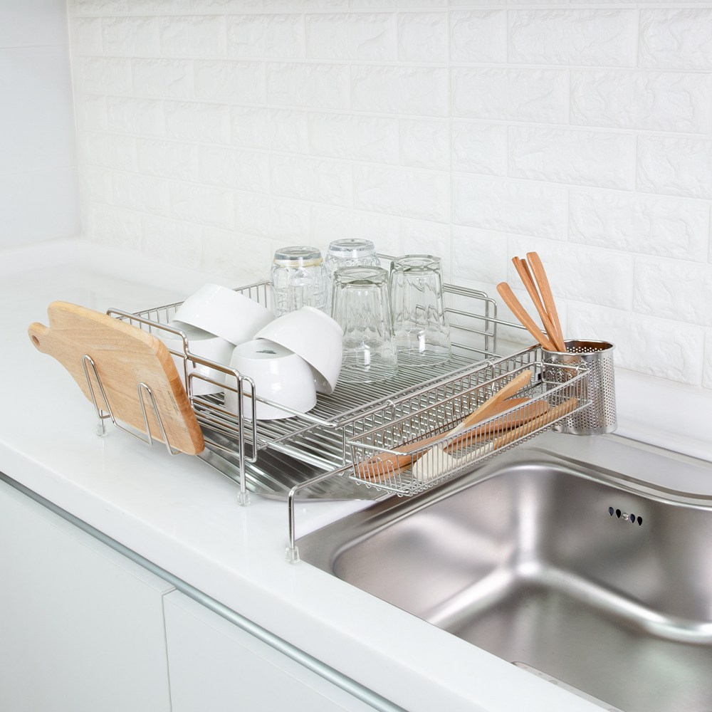 스토피아 올스텐304 넓이 조절 확장형 식기건조대 (중 1단) 81,900원