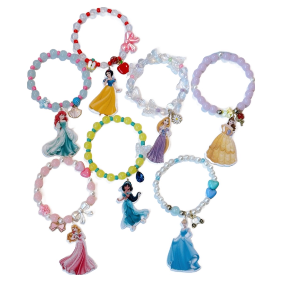 호호홈 공주 파티 비즈 팔찌 만들기, 1세트, 공주파티15칸비즈 23,800원