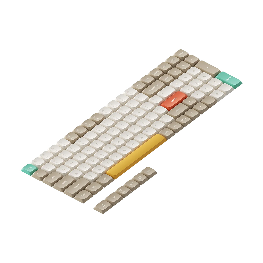 NUPHY 코스트 던 키캡 로우 프로파일 염료승화 PBT 영문, AIR96 시리즈, 현재가 35,000원