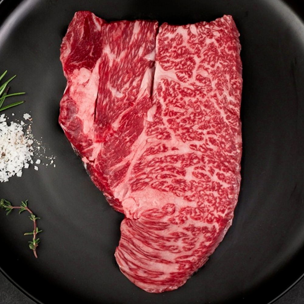 지인한우 무항생제 한우 1등급 등심 (냉장), 1개, 200g 17,280원