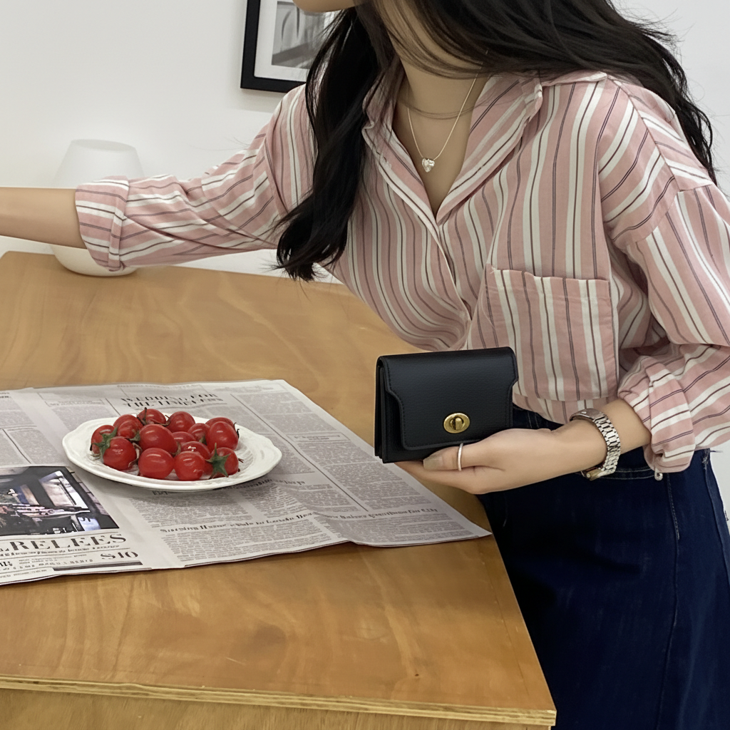 제이바바 여성용 데일리 미니 반지갑 12,900원