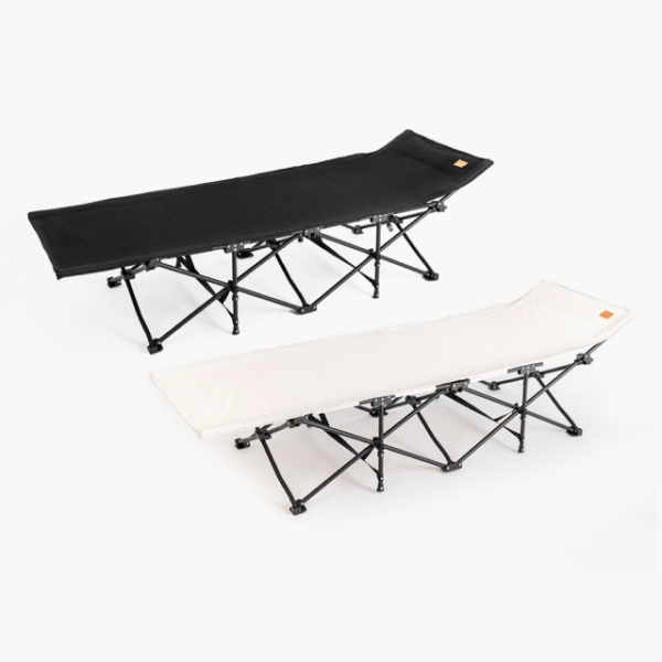 문캠핑 간편 원터치 야전침대 2색상, 1개, 아이보리 37,050원