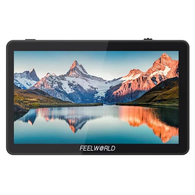 FEELWORLD F6 PLUS V2 4K 터치스크린 지원 사진 영상용 DSLR 미러리스 카메라 모니터 3D LUT 지원 충전기, 배터리 미포함, 1개, 블랙 169,000원