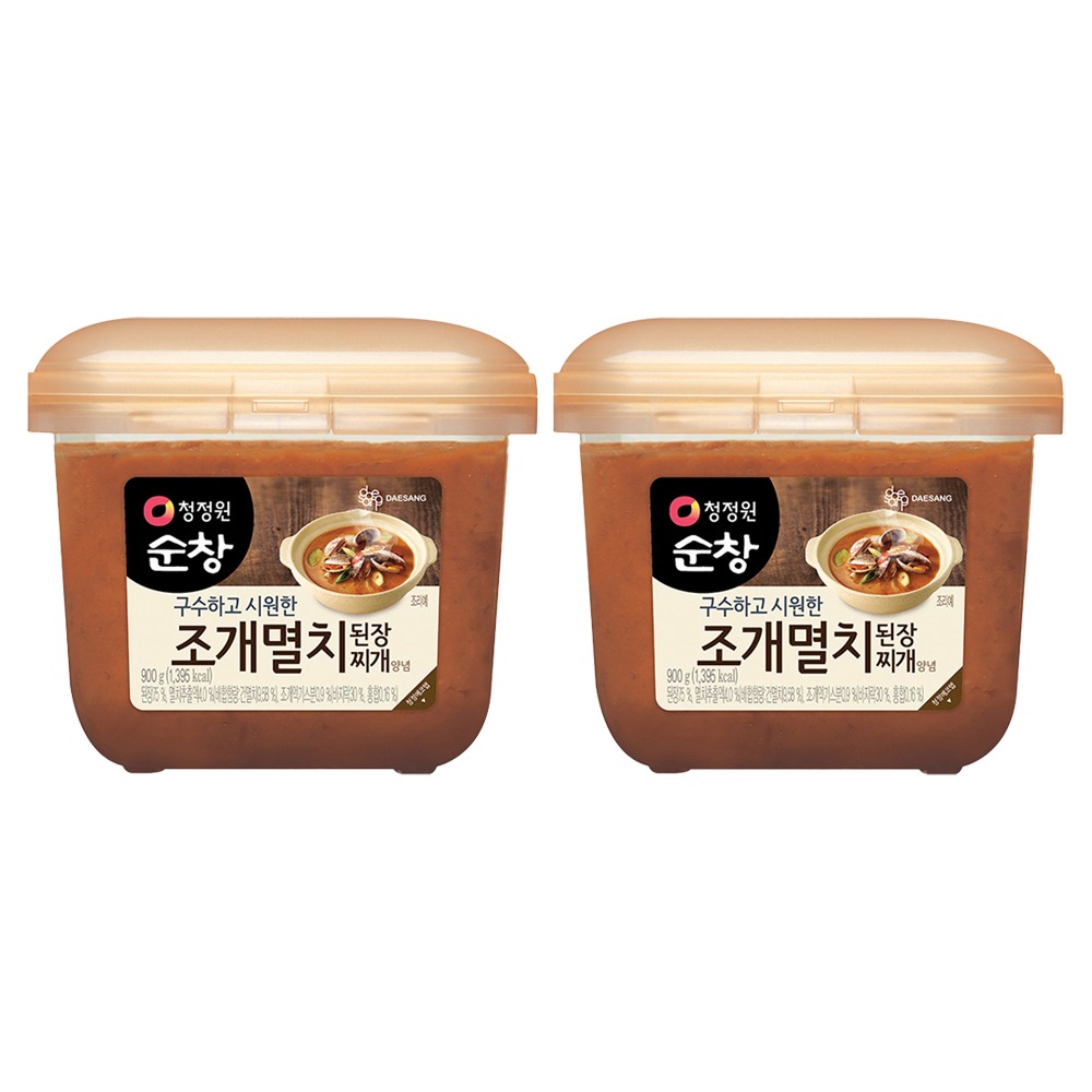청정원순창 조개멸치 된장 찌개양념 16,000원