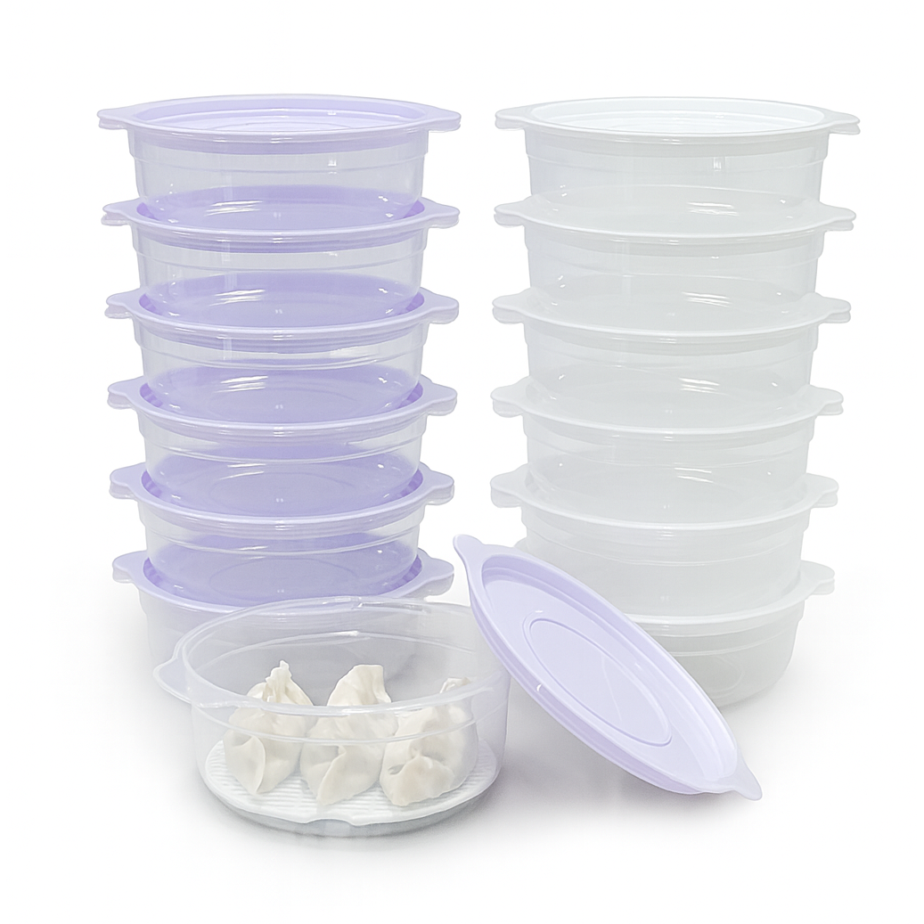 서진리빙 전자레인지용 국산 냉동밥 보관용기 450ml, 혼합색상, 12개입 5,810원