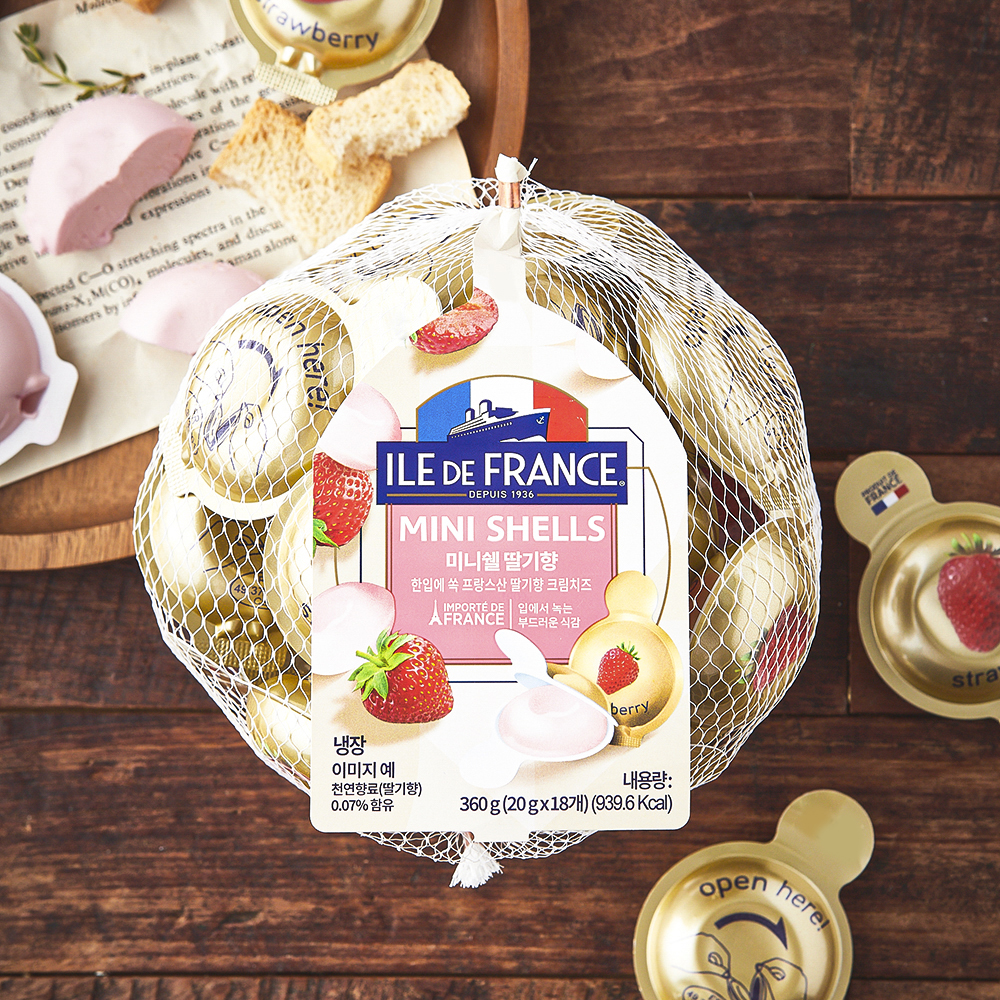 [로켓프레시] 일드프랑스 미니쉘 스트로베리 크림치즈 17,040원